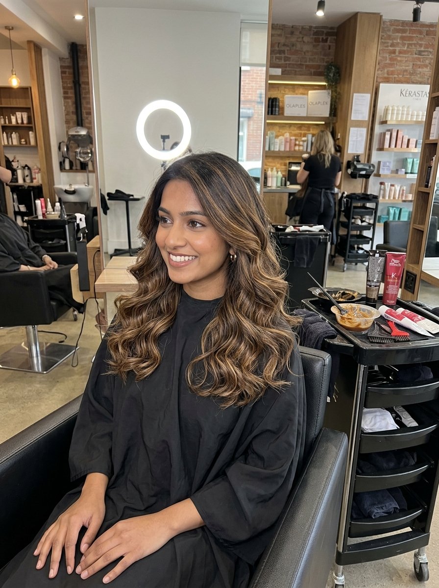 Hair Color and Balayage at Roop Hair Studio