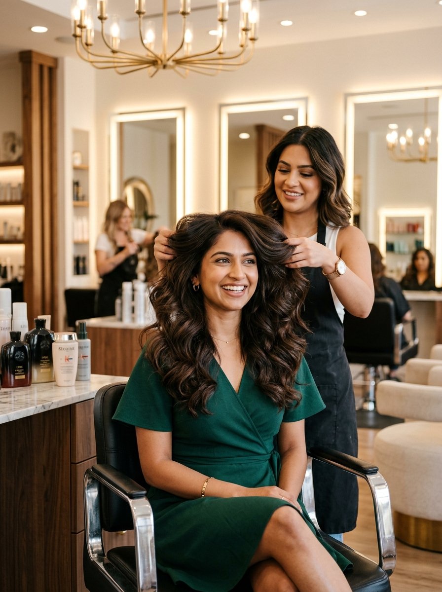 Professional Hair Styling at Roop Hair Studio